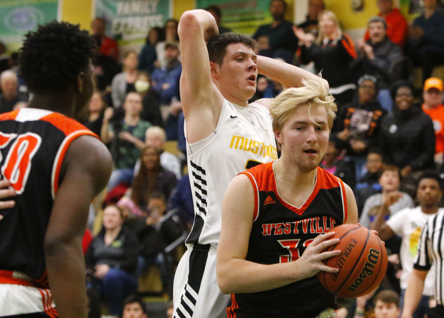 Gallery: Boys basketball Class A sectional semifinal - Westville vs. Kouts